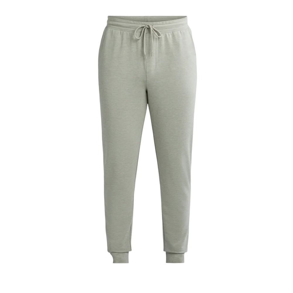 Athletic Works 3XL Knit Jogger Pants Mens 48-50 Drawstring Pockets Beige NEW